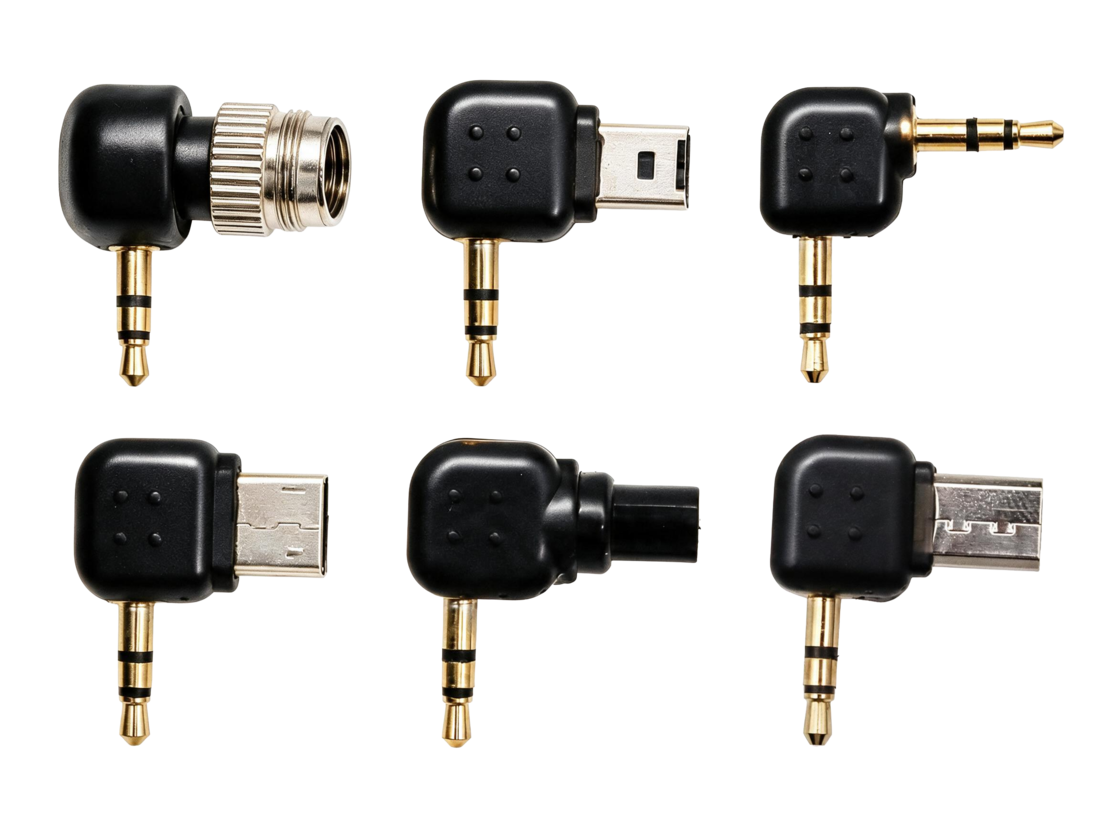 Some of the adapter plugs for Io
