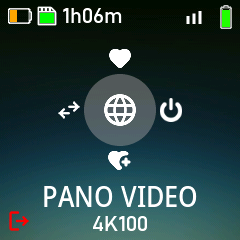 Remote Control page with a DJI Osmo